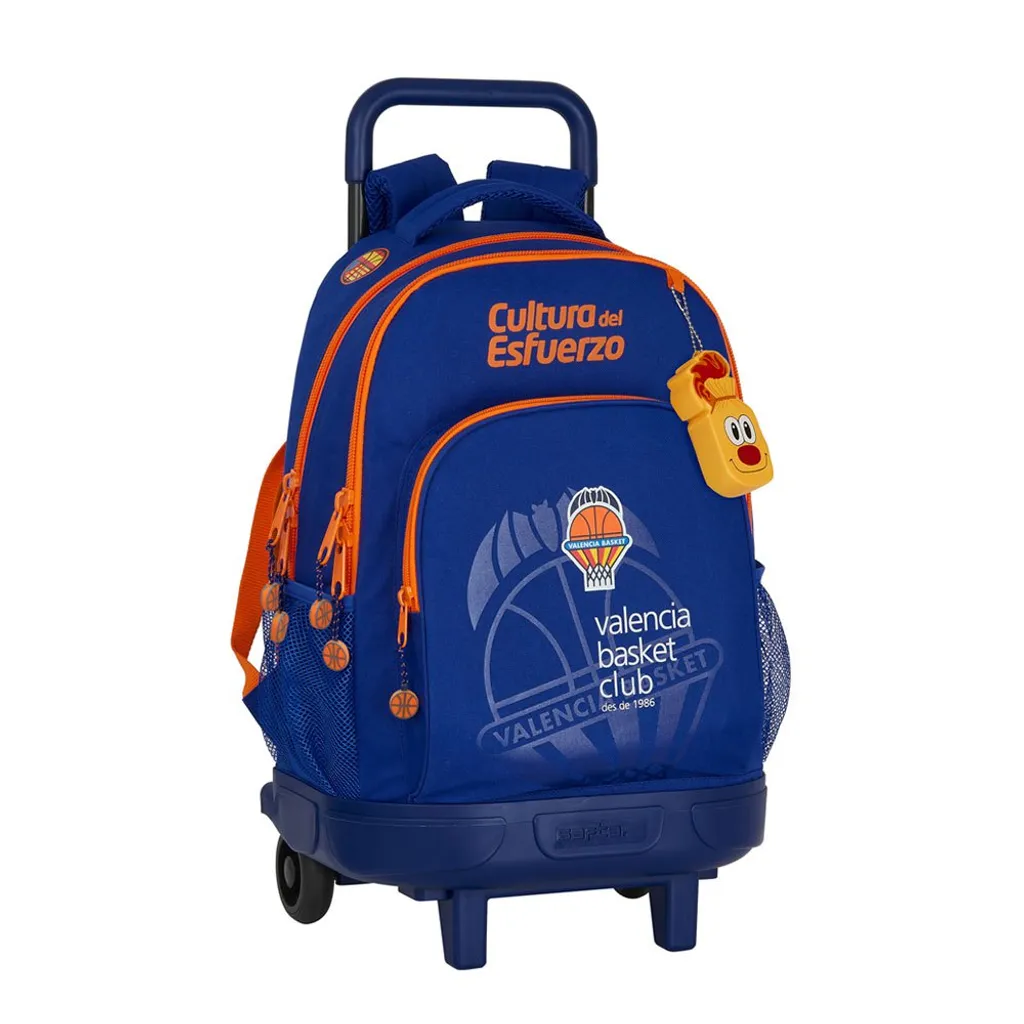 Soulagez votre Dos avec le Sac à Roulettes 22l Safta Valencia Basket Bleu