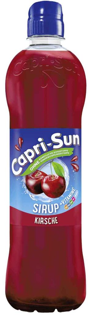 Capri-Sun Sirup + Vitamine Kirsche 600ml Produktbild 