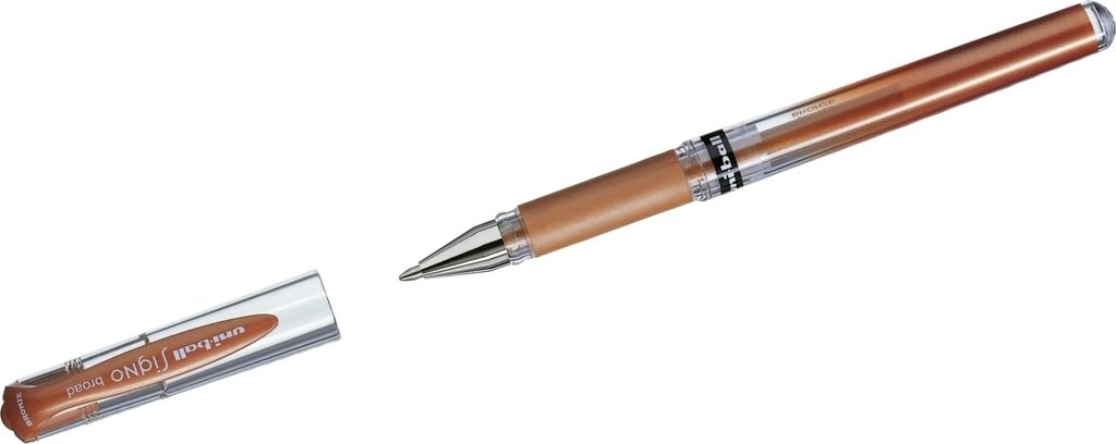 Gel-Stift Uni-Ball SIGNO BROAD Bronze 0,6 mm 1,0 mm (12 Stück)