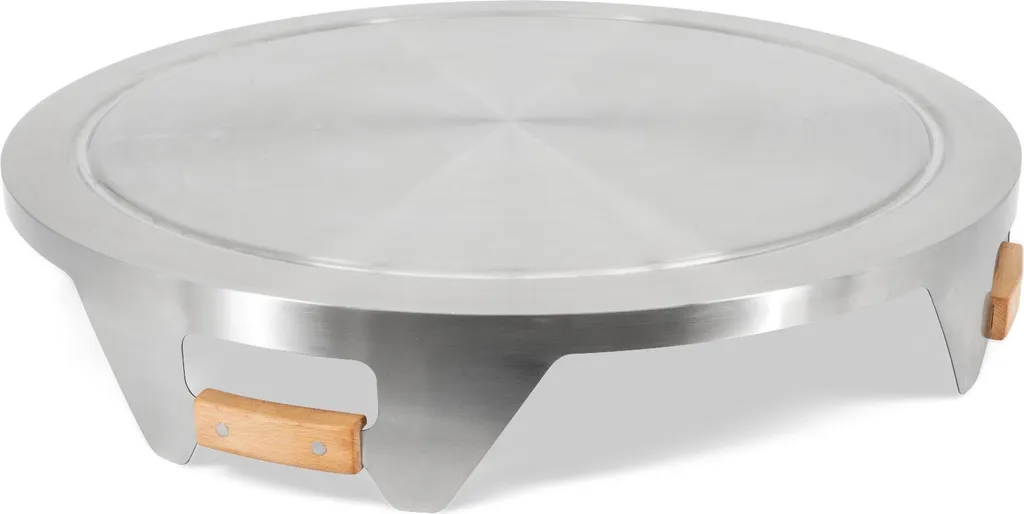 Couvercle Tyropit Petromax anti-pluie en inox pour étouffer le feu