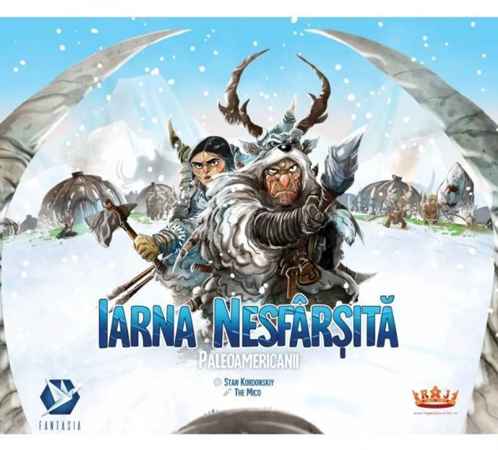 Endless Winter Paleoamericans avec Figurines et Mécaniques de Deck Building