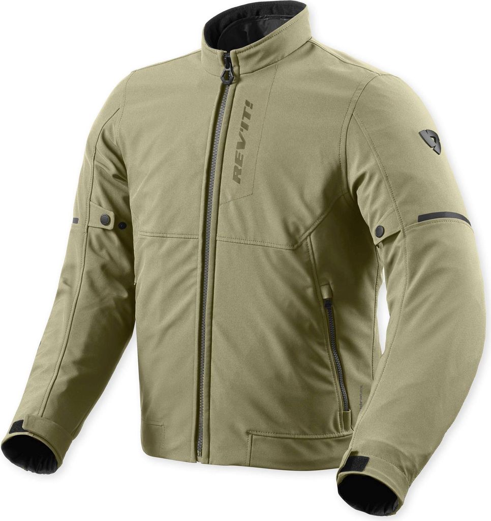 Revit Shade 2 H2O wasserdichte Motorrad Textiljacke, grün, 2XL