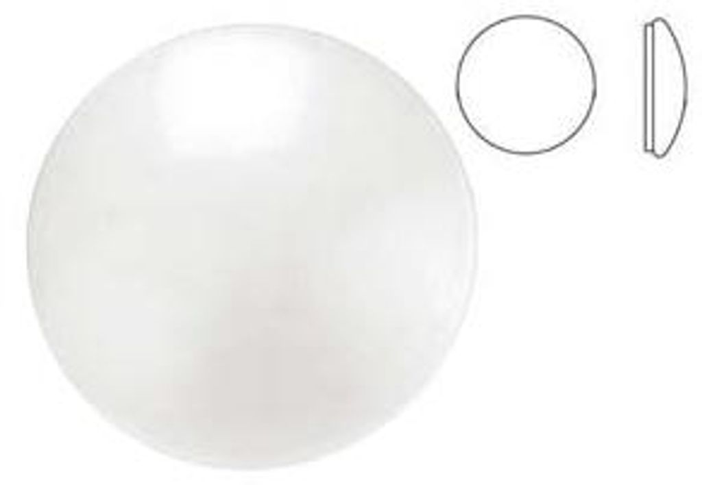 Beghelli Full moon, LED, 4000 K, 1440 lm, IP44, Weiß
