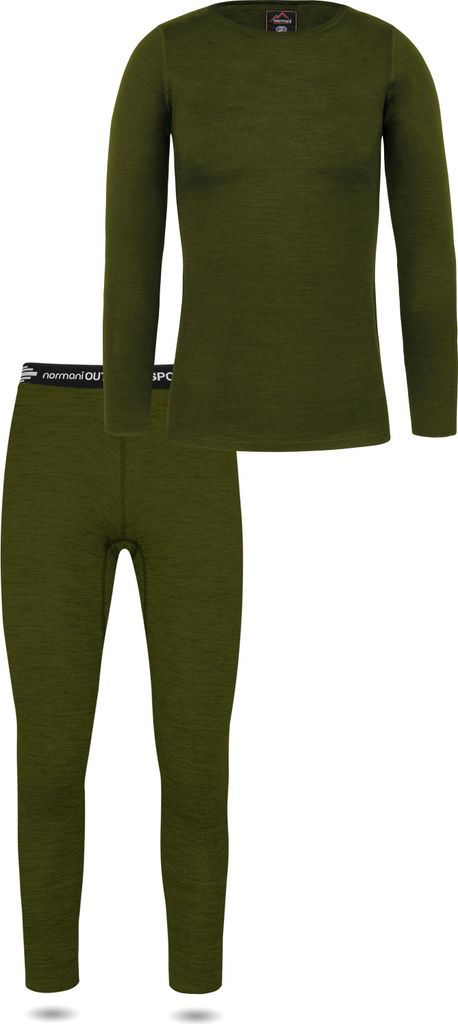 normani Damen Merino Unterwäsche-Set