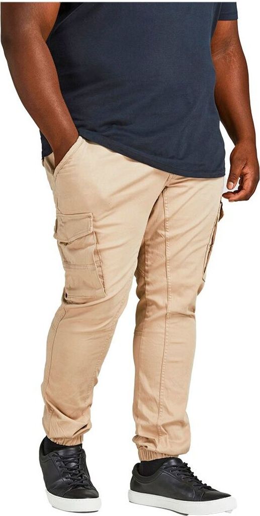 Jack & Jones 12199184, Erwachsener, Beige, Baumwolle, Elasthan, Nicht bleichen, Nicht chemisch reinigen, Schonwaschgang (40°C)