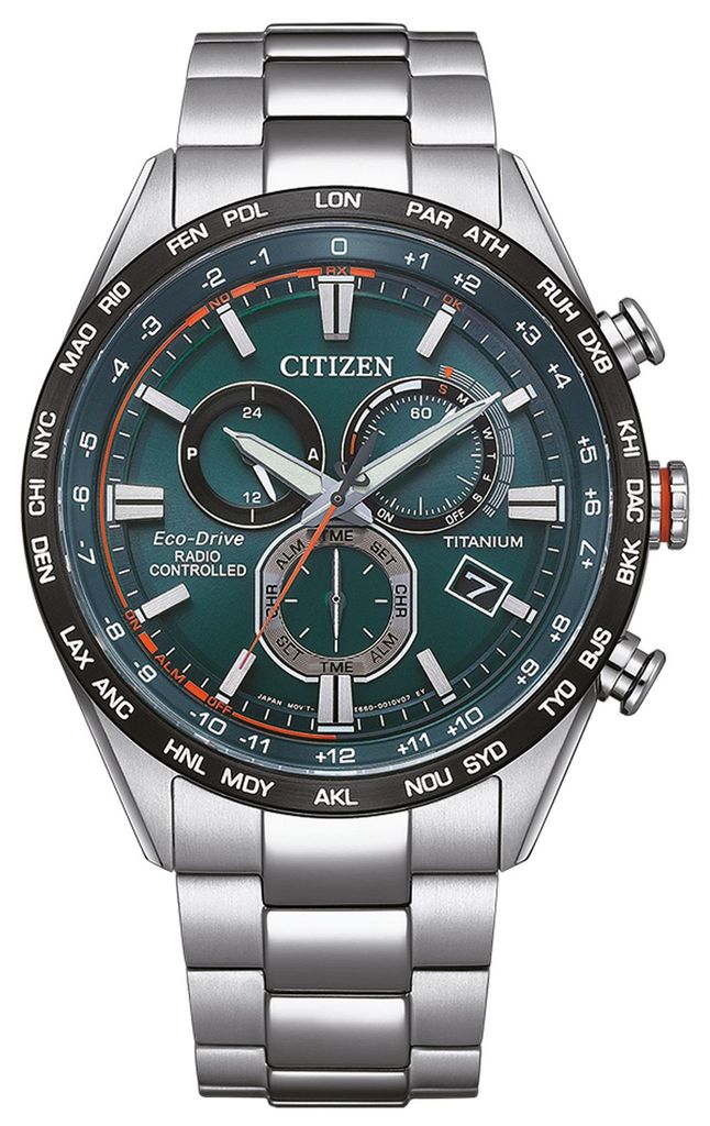 Pánské hodinky Solar Date Alarm - Citizen Model: CB5946-82X Obrázek produktu 