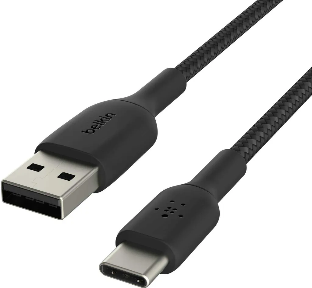 Cavo Belkin BOOST CHARGE USB-C a USB-A 1m Nero - Ricarica Rapida e Sicura
