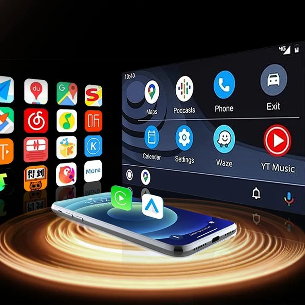 Plus de Câbles avec l'Adaptateur Sans Fil CarPlay & Android Auto Universel