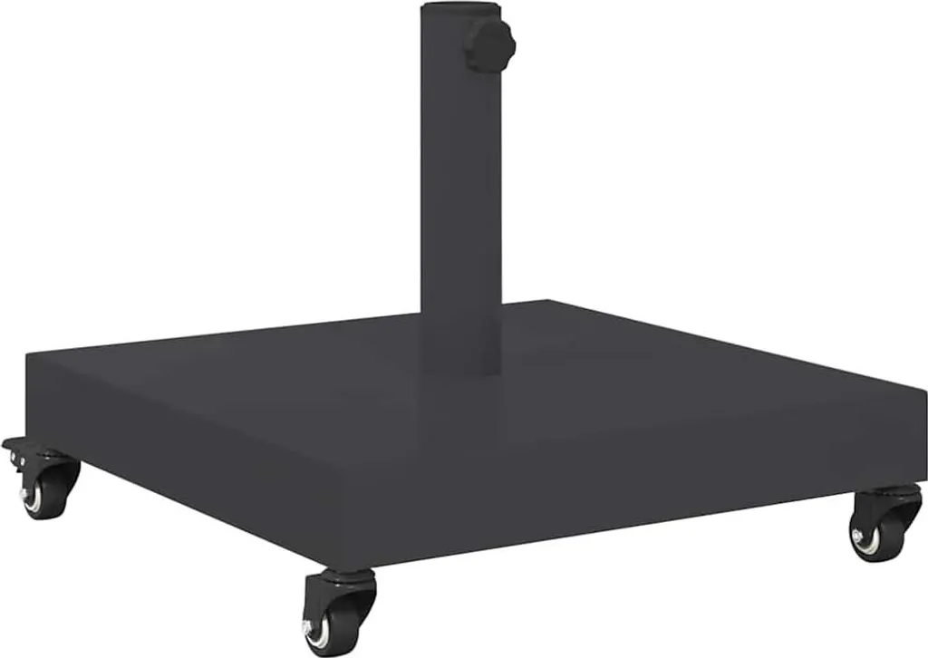 Base Ombrellone vidaXL Grigio Scuro | Stile Moderno per Balcone e Patio
