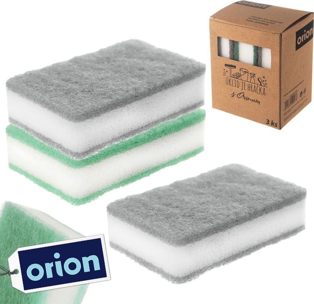 Orion kuchyňská houbička na mytí nádobí houbička na čištění Obrázek produktu 