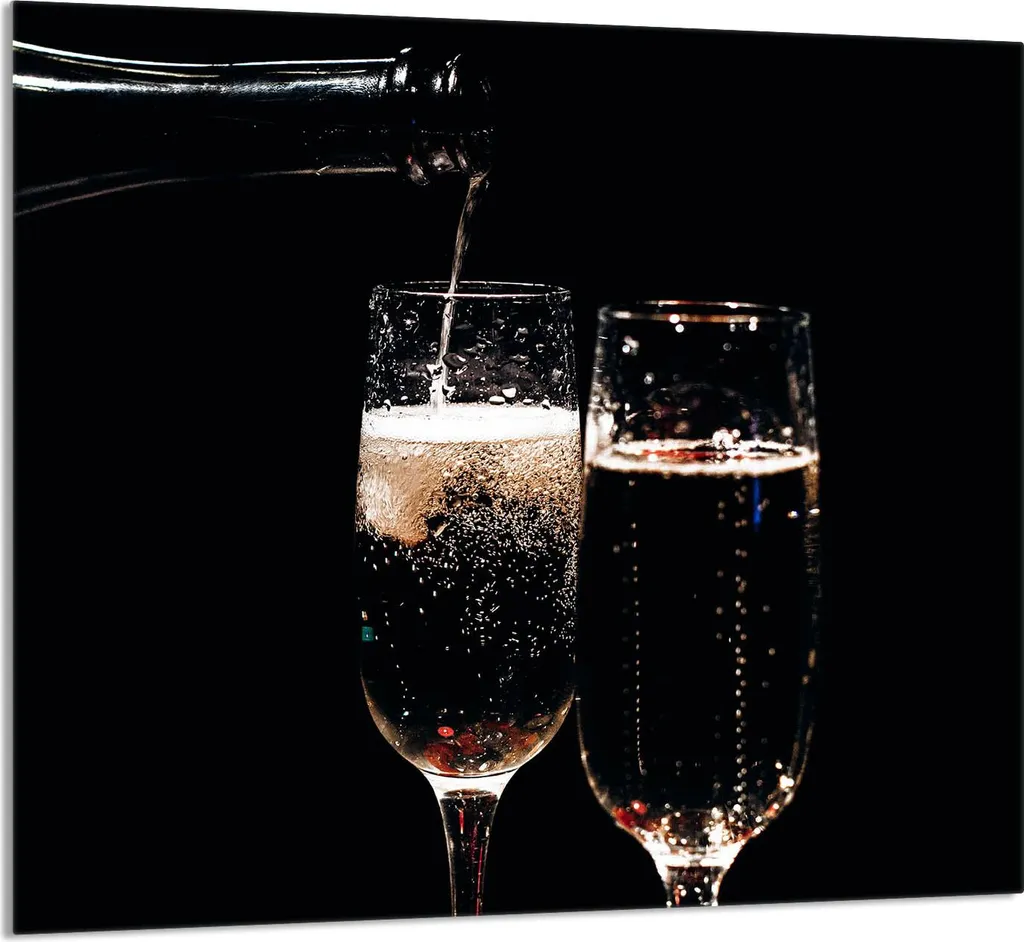 Copripiano Cottura Vetro Temperato 65x60 Vino | Antischizzo Cucina