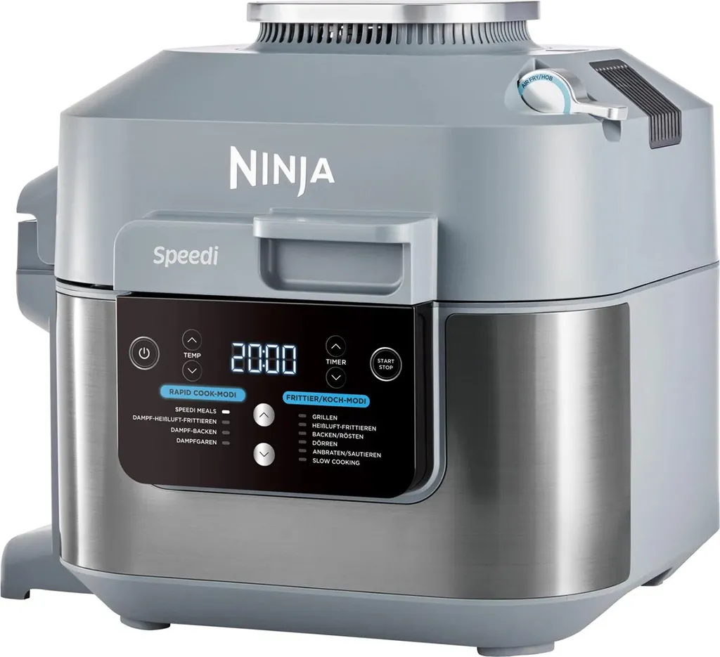 Friteuse Ninja sans Odeur avec Cuisson Vapeur pour Repas Rapides
