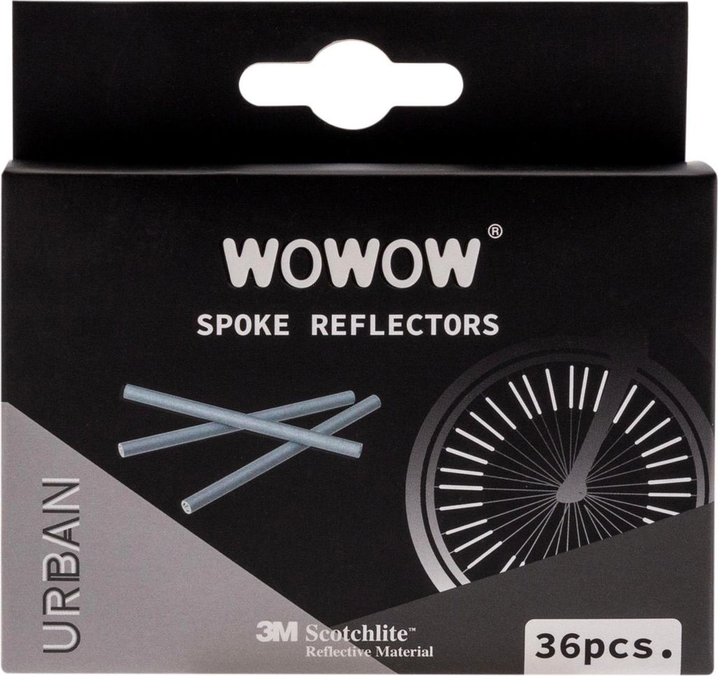 Wowow Speichenreflektoren, 36 Stück, WOWOW, in Karton-Box