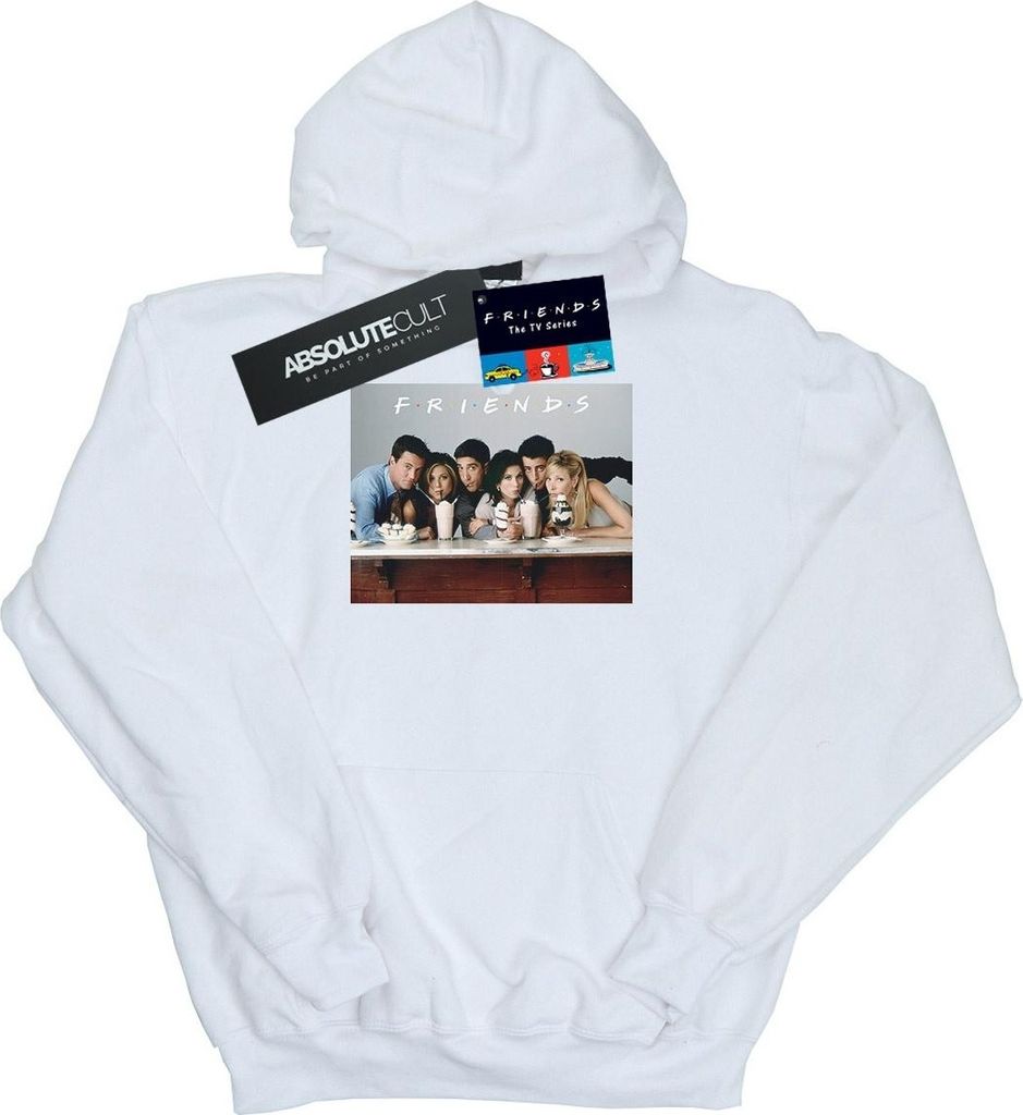 Friends - Kapuzenpullover für Herren BI10073 (M) (Weiß) Produktbild 