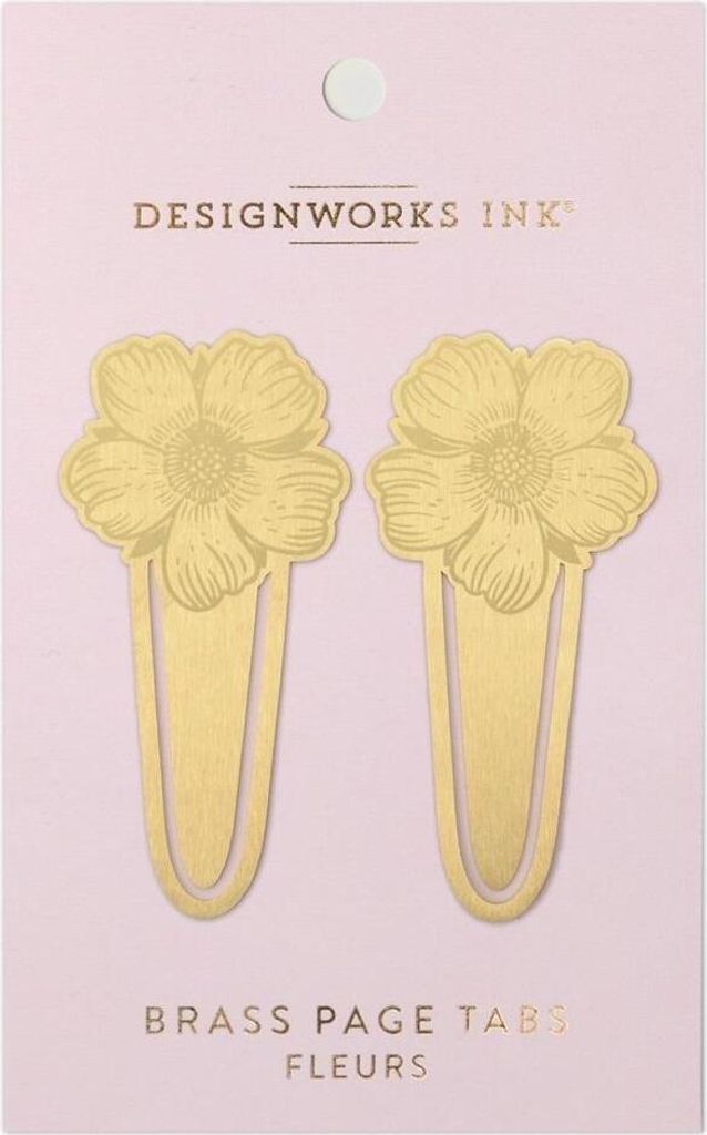Fleurs Metall Lesezeichen 2pcs