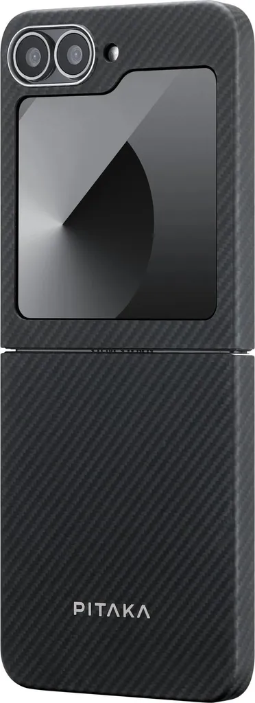Coque Z Flip 6 Pitaka Ultra-Légère en Fibre d'Aramide Sensation Douce