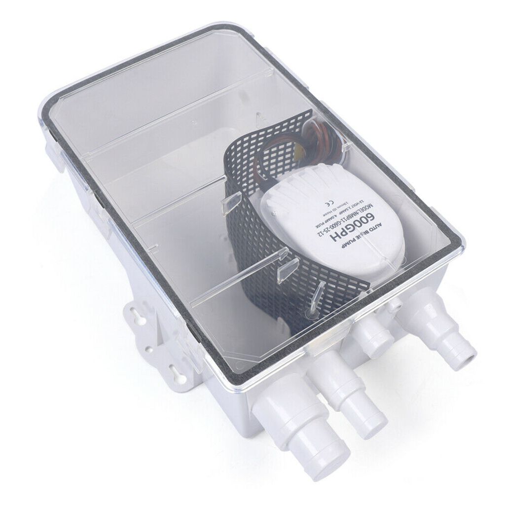 12V sprchový systém čerpadla Boat 600GPH + automatický Obrázek produktu 