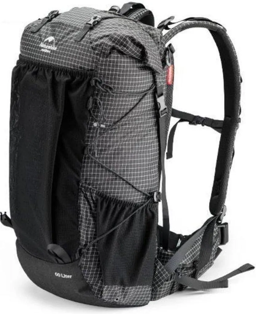 Sac à dos imperméable 60L grand confort avec armature de soutien