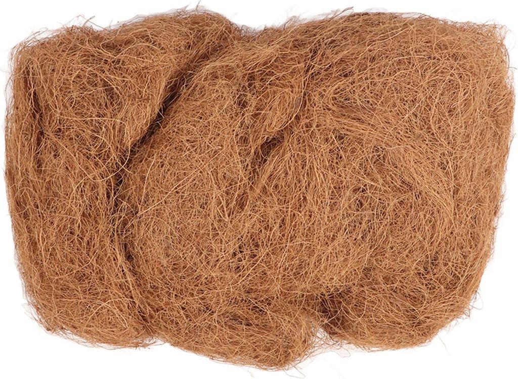 Kokosfaser-Nistmaterial, warme, staubfreie, trockene Vogelnest-Einstreu für Papageien, Tauben, kleine Tiere, große Stücke