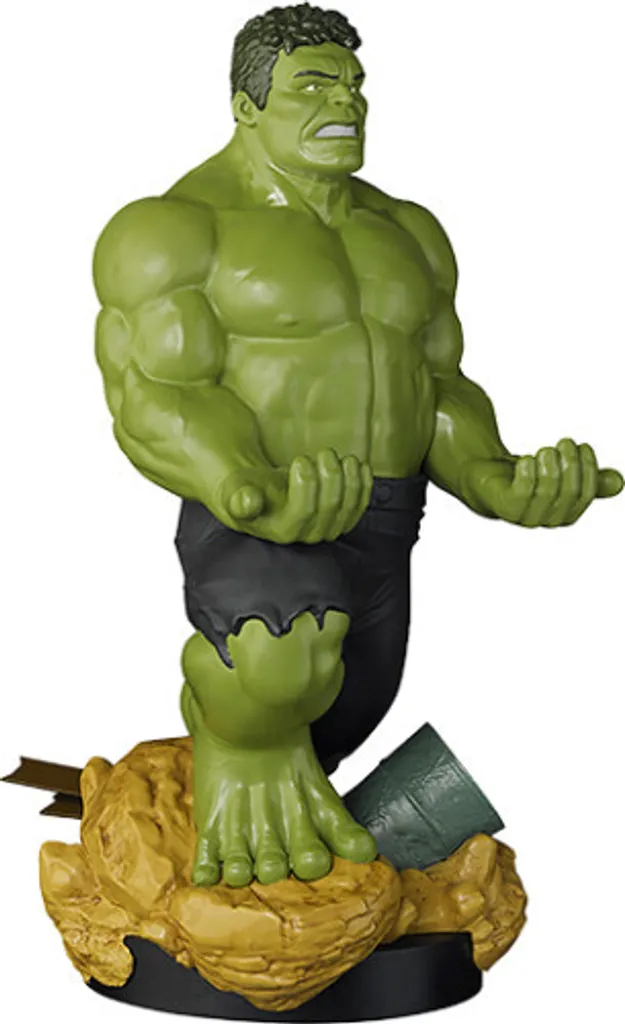 Support de Rangement XL Hulk pour Manettes et Tablettes Marvel 30cm