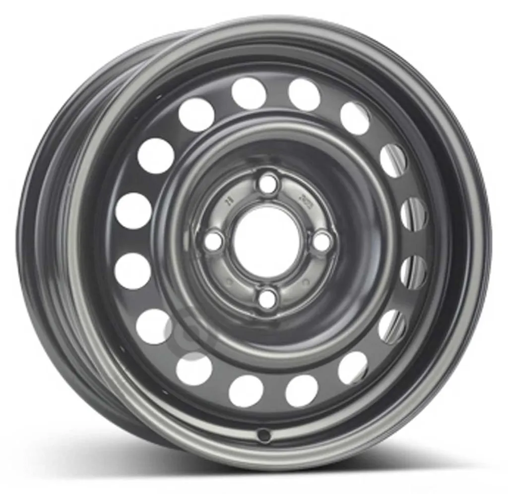 Pack Jante Hiver 14 pouces ALCAR 6530 Noire pour pneus neige 4x100 ET36