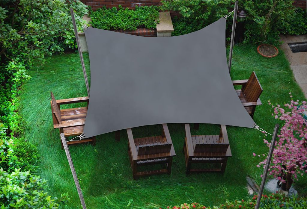 Premium-Wasserdichtes Segel 1x2 Grau