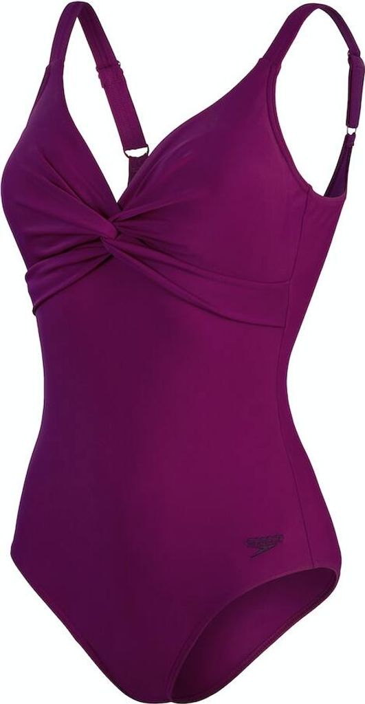 Speedo Damen Fitness Shaping Badeanzug Brigitte Plum Brombeere Violett