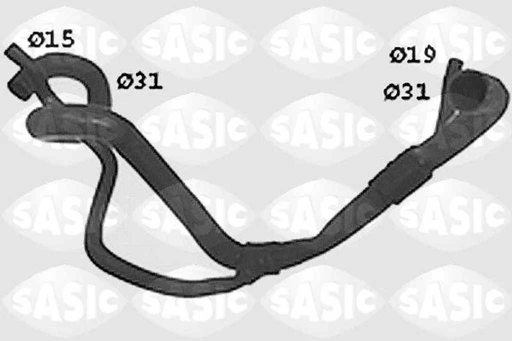 Sasic SWH4303 Tuyau de Radiateur OE 7700834521 pour Renault Laguna