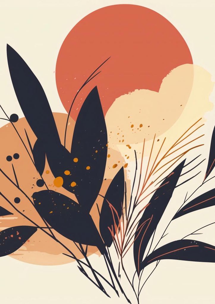 Plakat 21x29,7cm Westen in Farbe