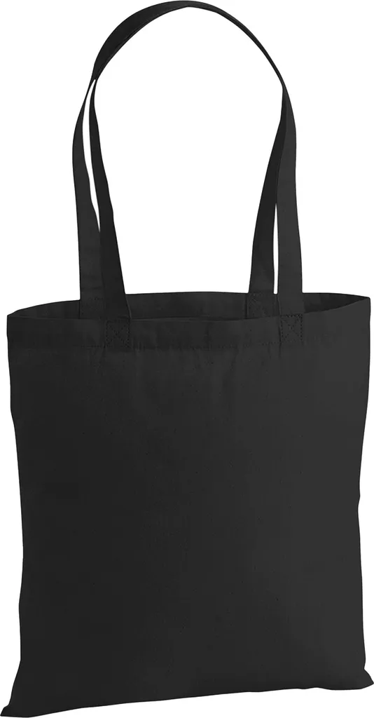 Borsa Cotone Premium Westford Mill BC5288 - Shopper Nera 10L