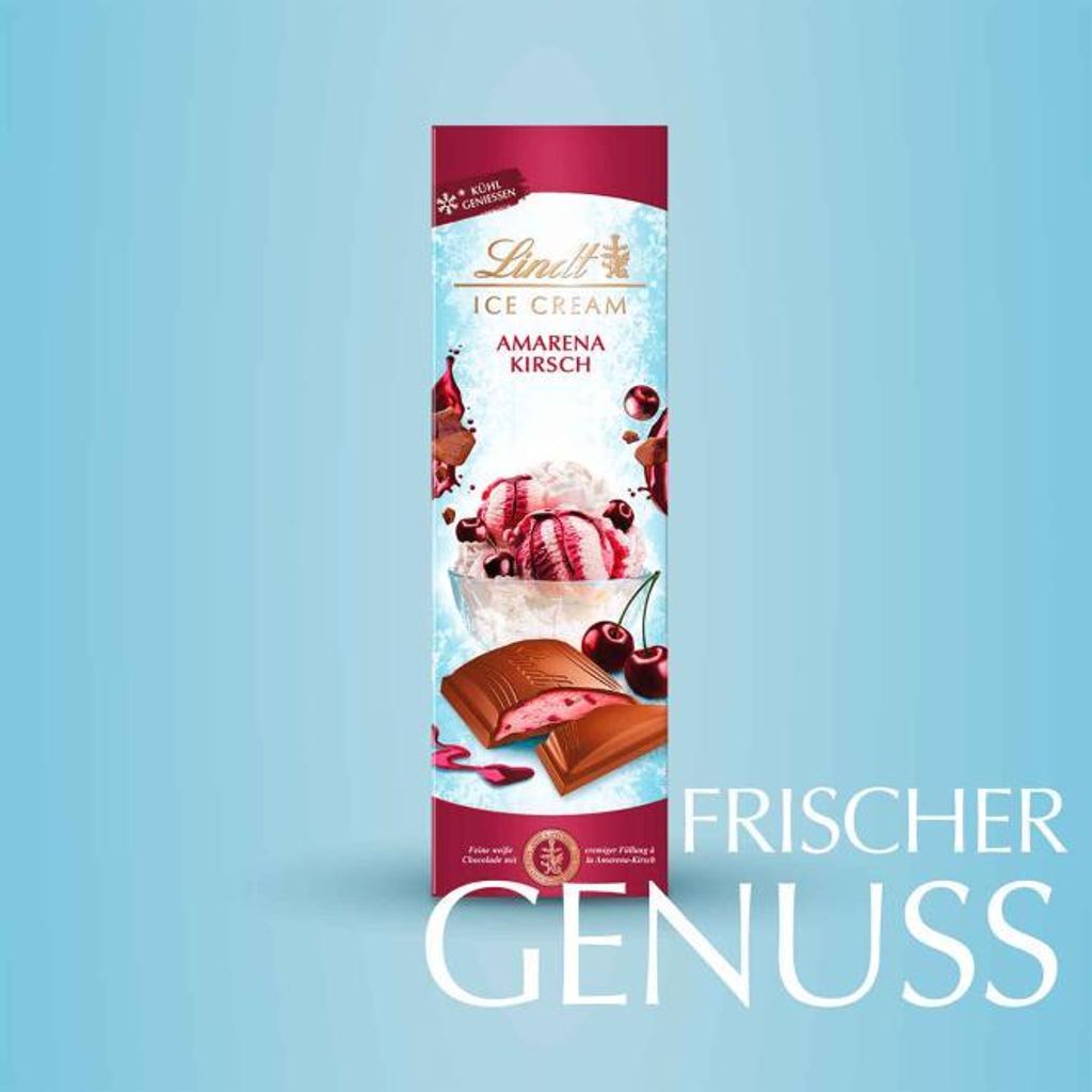 Lindt & Sprüngli Amarena-Kirsch, 100 g Produktbild 
