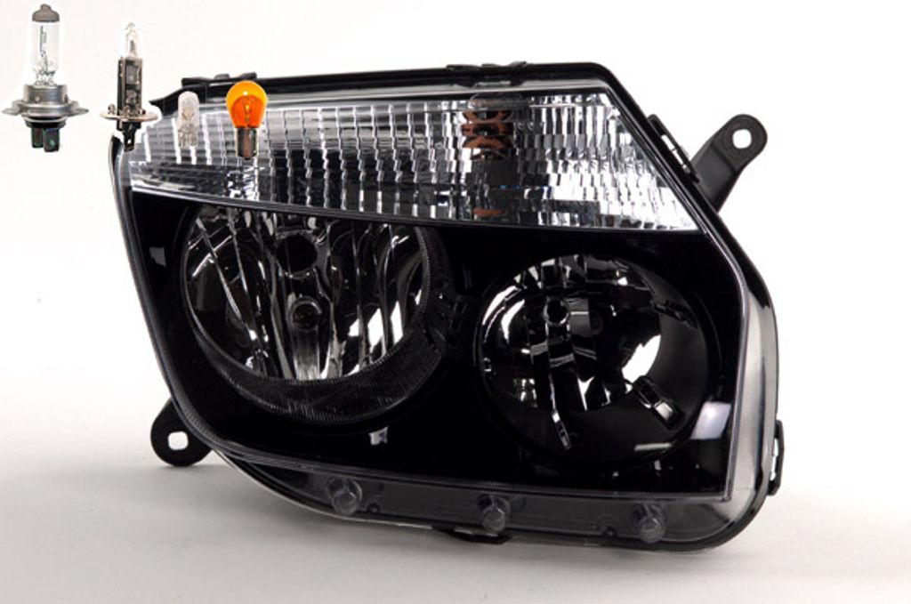 Johns, Scheinwerfer Halogen passend für Dacia Duster 04/2010 -12/13 Rechts Leuchtmittel 260609877R 260101891R
