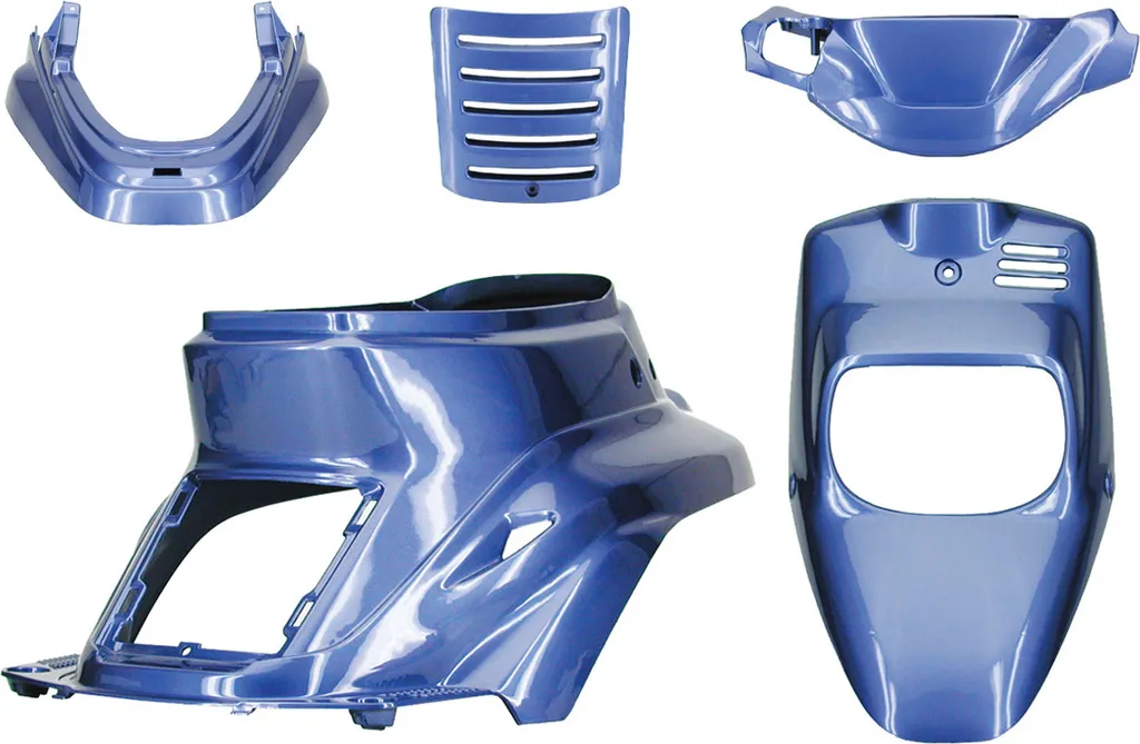 Kit carénage TNT 5 pièces Noir mat pour rénover votre carrosserie usée