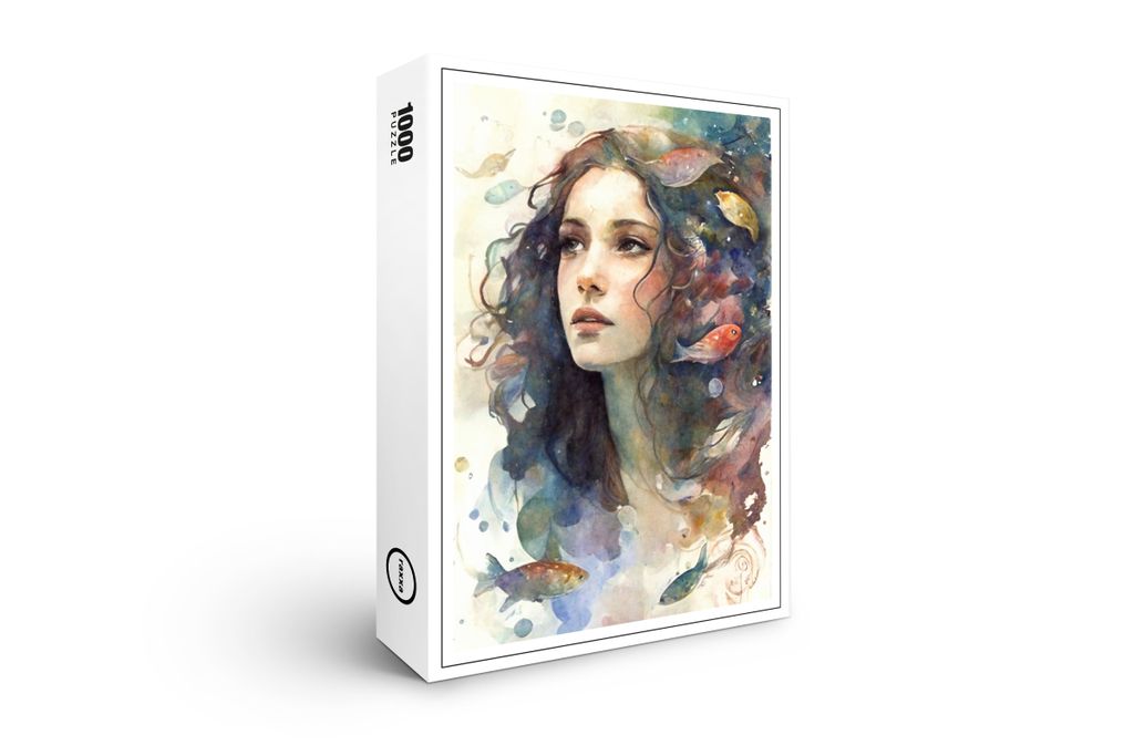 raxxa Premium-Puzzle "Pisces", 1000 Teile