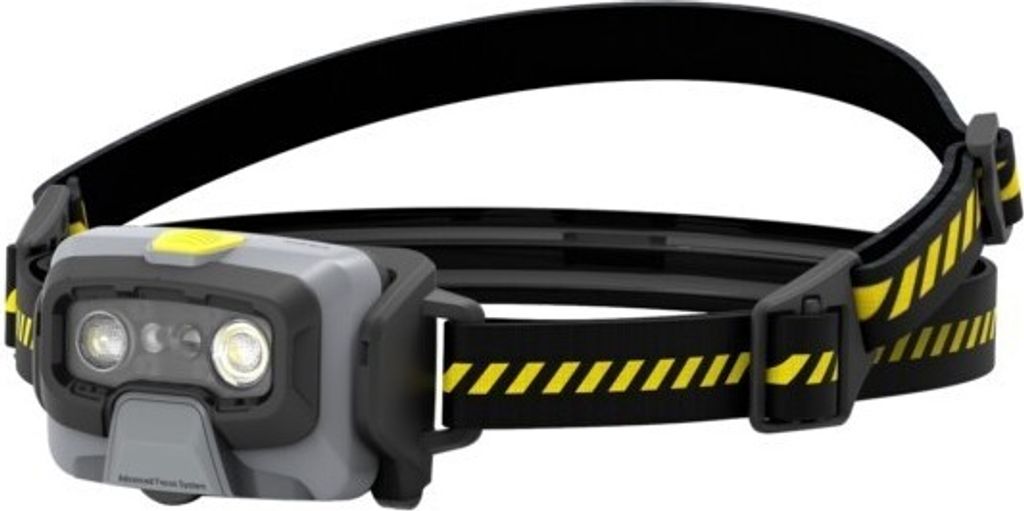 A headlamp is shown against a white background.