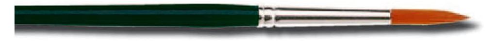 Universalpinsel Basic Synthetics, für Kunst, Hobby, Schule und Großverbraucher, rund, Größe 00
