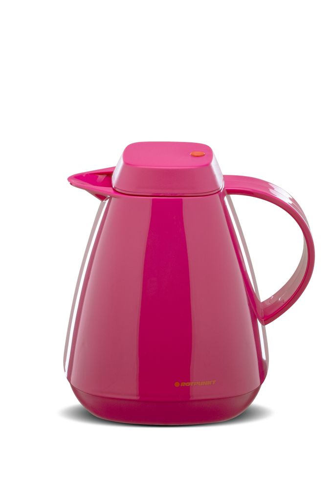 ROTPUNKT Isolierkanne 650 1,0 ltr. raspberry I Glaseinsatz, Produktbild 
