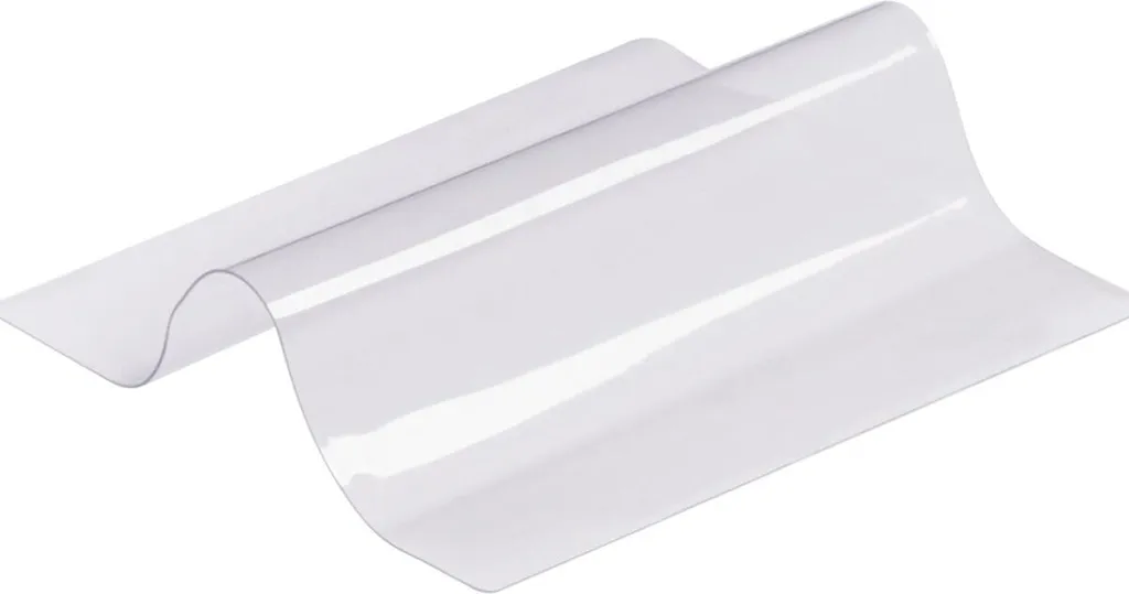 Copritavolo trasparente protettivo, 305 x 305 mm, spessore 1,5 mm, in PVC plastico, impermeabile, per scrivania, tavolino da caffè, tavolo da pranzo.