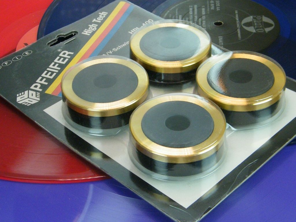 Pfeifer HPL-400 NOS Schwingungsdämpfer rund (4 Stück im Blister)