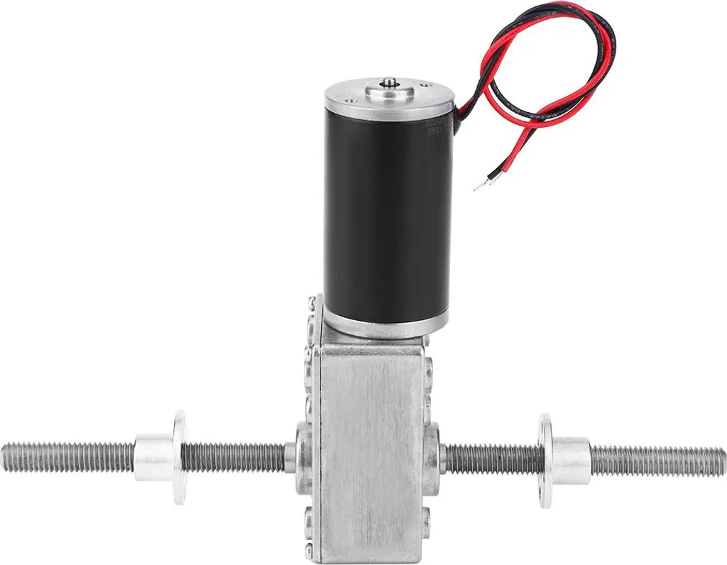 Moteur à vis sans fin pour système automatisé M8 double arbre rapport 50