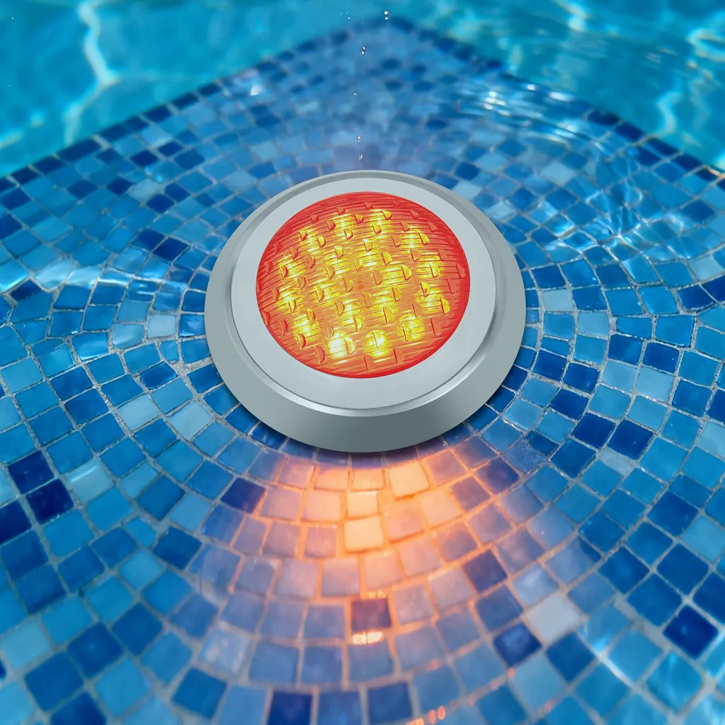 Solution éclairage subaquatique RVB IP68 BLANC contre l'obscurité eau - 5