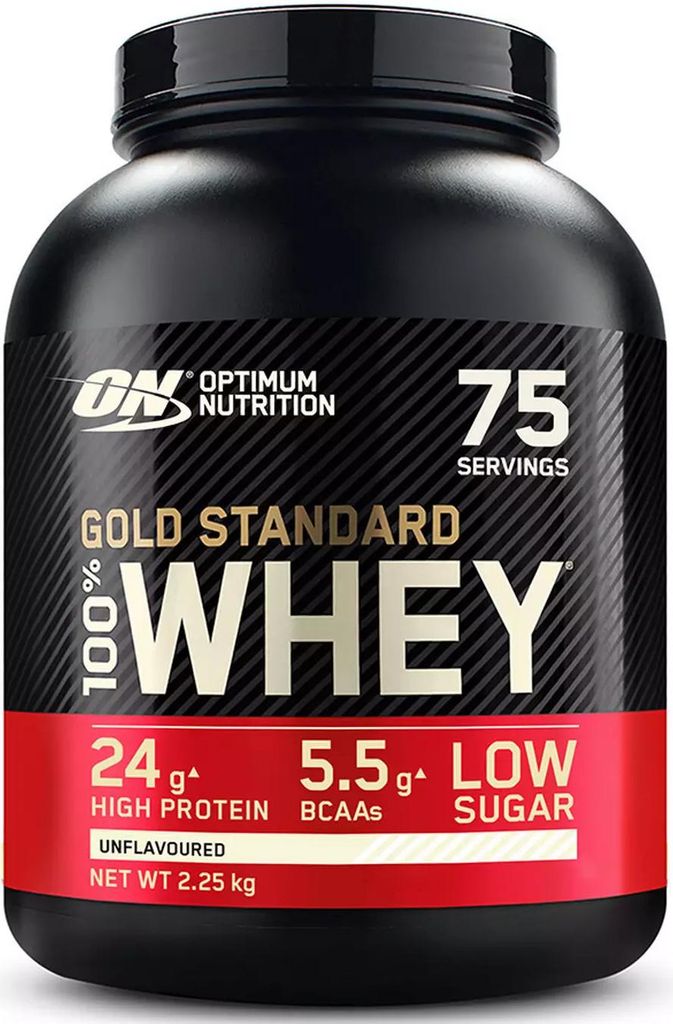 Optimum Nutrition - 100% Whey Gold Standard 2250 g ohne Geschmack