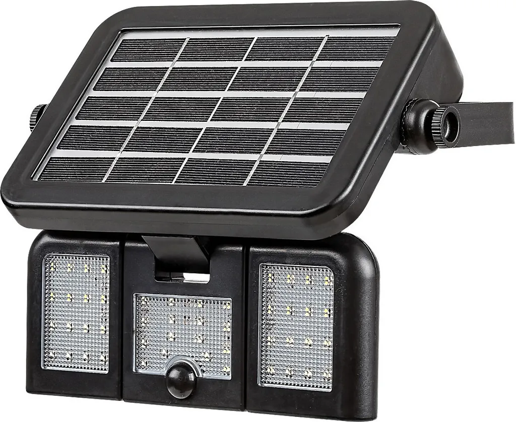 Projecteur LED solaire 9,6W Lihull Rabalux à détection automatique