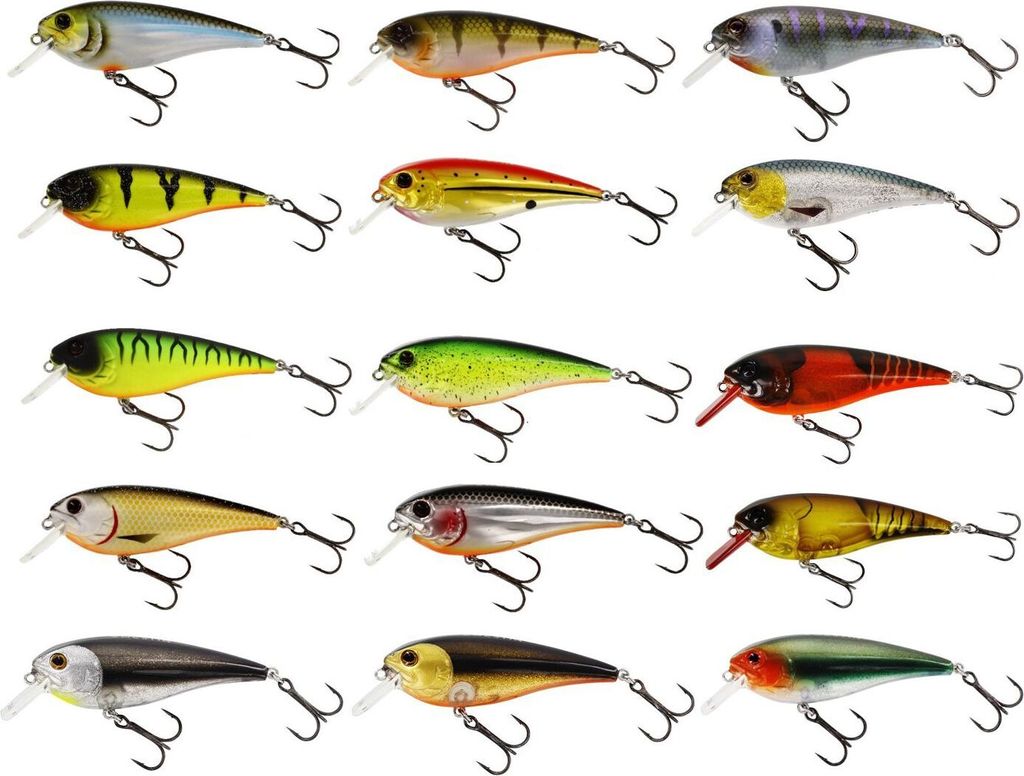Westin Raw Bite 7cm 12g Wobbler, Farbe:Firetiger