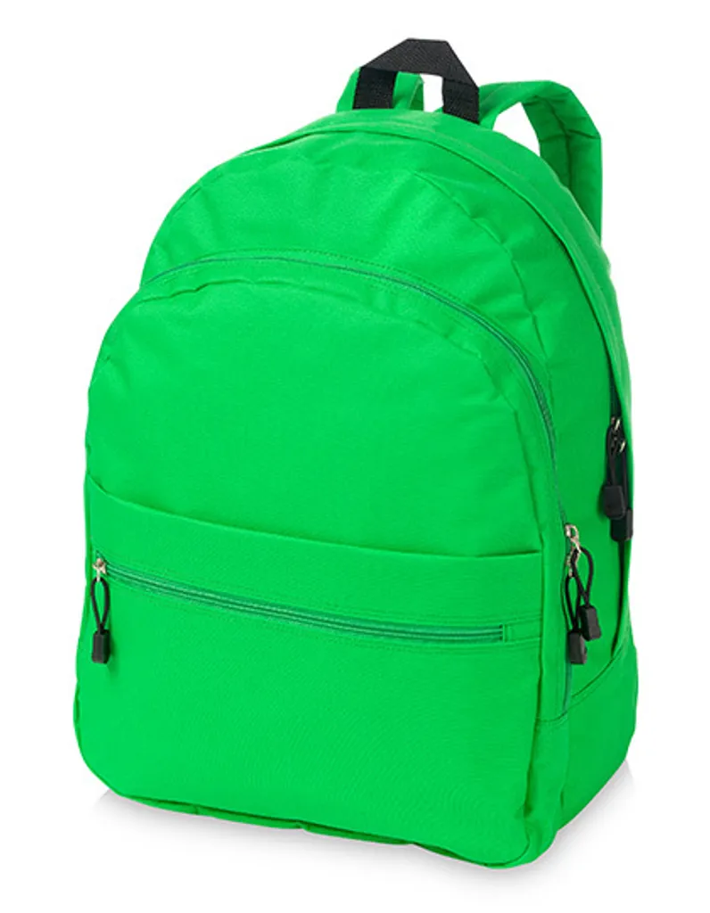 Zaino Trend | 35 x 45 x 17 cm - Colore: Verde brillante - Dimensioni: 35 x 45 x 17 cm