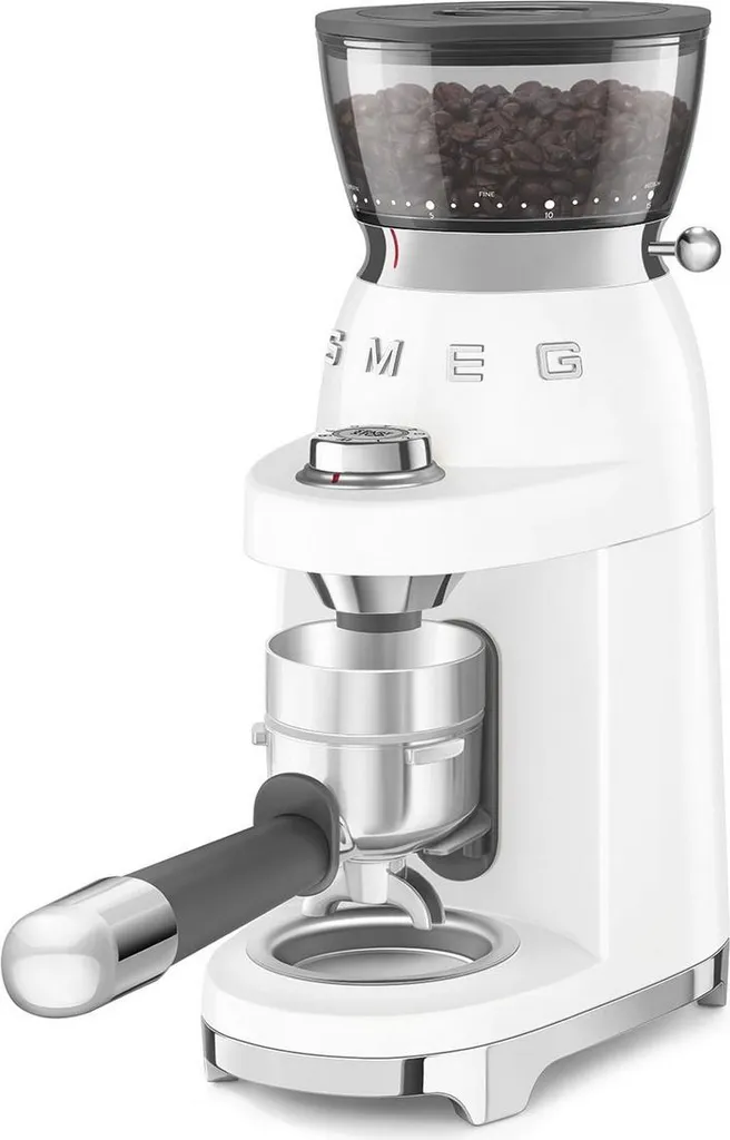 Moulin à café électrique Smeg CGF03WHEU idéal pour café fraîchement moulu - 4