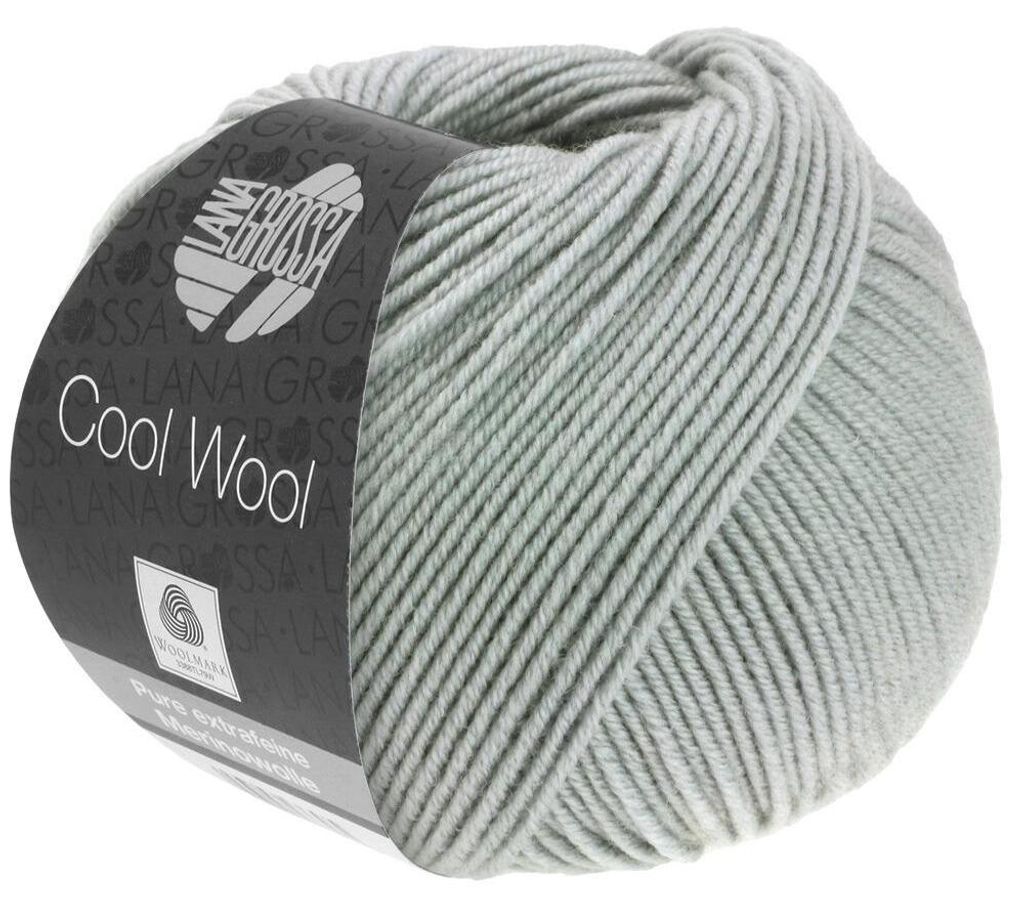 Lana Grossa - Cool Wool 0589 steingrau Produktbild 