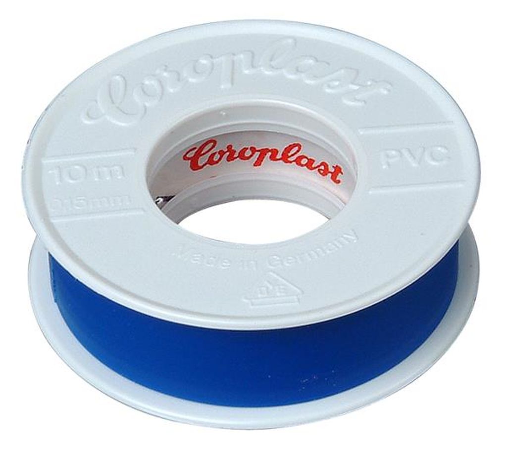 Kopp SB Isolierband, PVC, 15mm, 10m, blau, 0,1mm