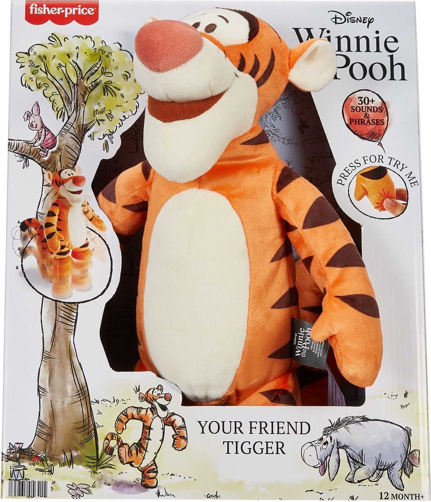 WP Peluche fonctionnelle Tigrou (F) Image du produit 