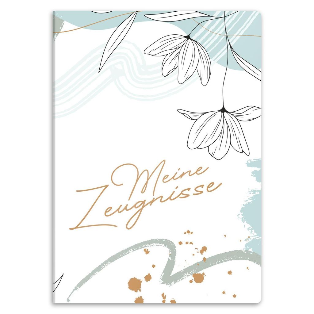 itenga Zeugnismappe A4 Kunststoff Sichtbuch Motiv Produktbild 